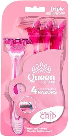 Lord Razor Disposable Women Queen 4Pcs