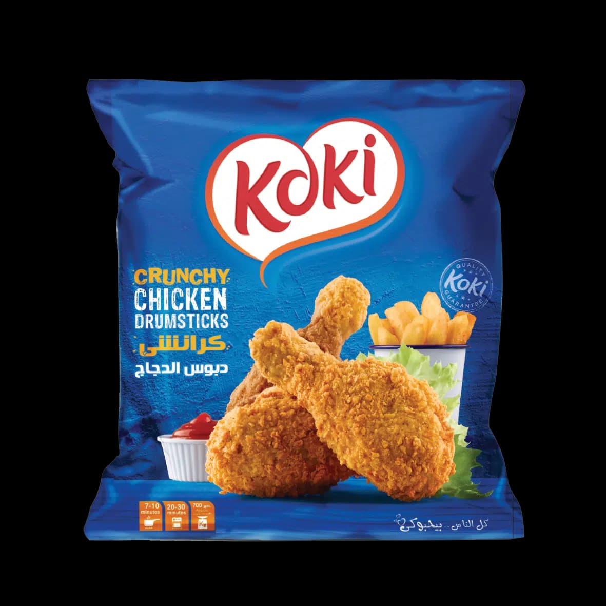 Koki Crunchy Chicken Drumsticks 700gm