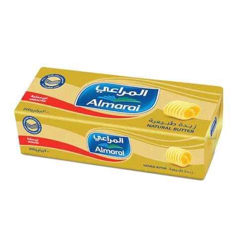 Almarai Unsalted Premium Butter 200gm