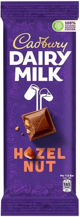 cadbury hazelnut 85gm.