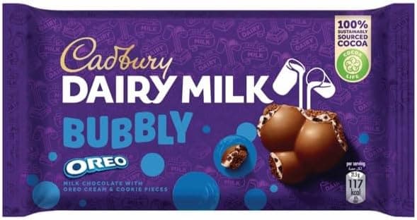 Cadbury Bubbly oreo 43gm