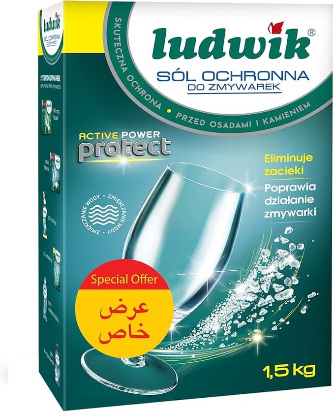 Ludwik Dishwasher Protective Salt  1.5Kg
