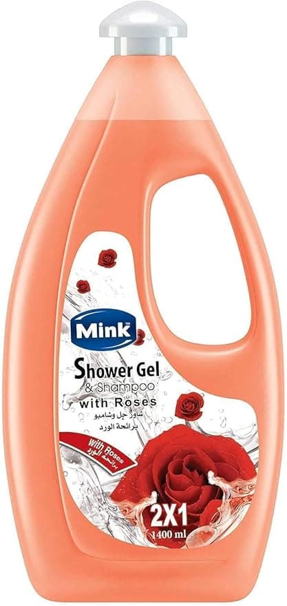 Mink Shower Gel & Shampoo With Roses 1400 M