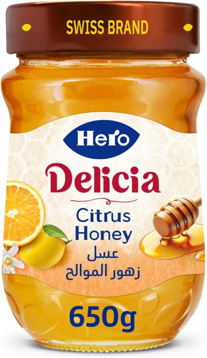Hero Delicia citrus blossom honey 650 gm