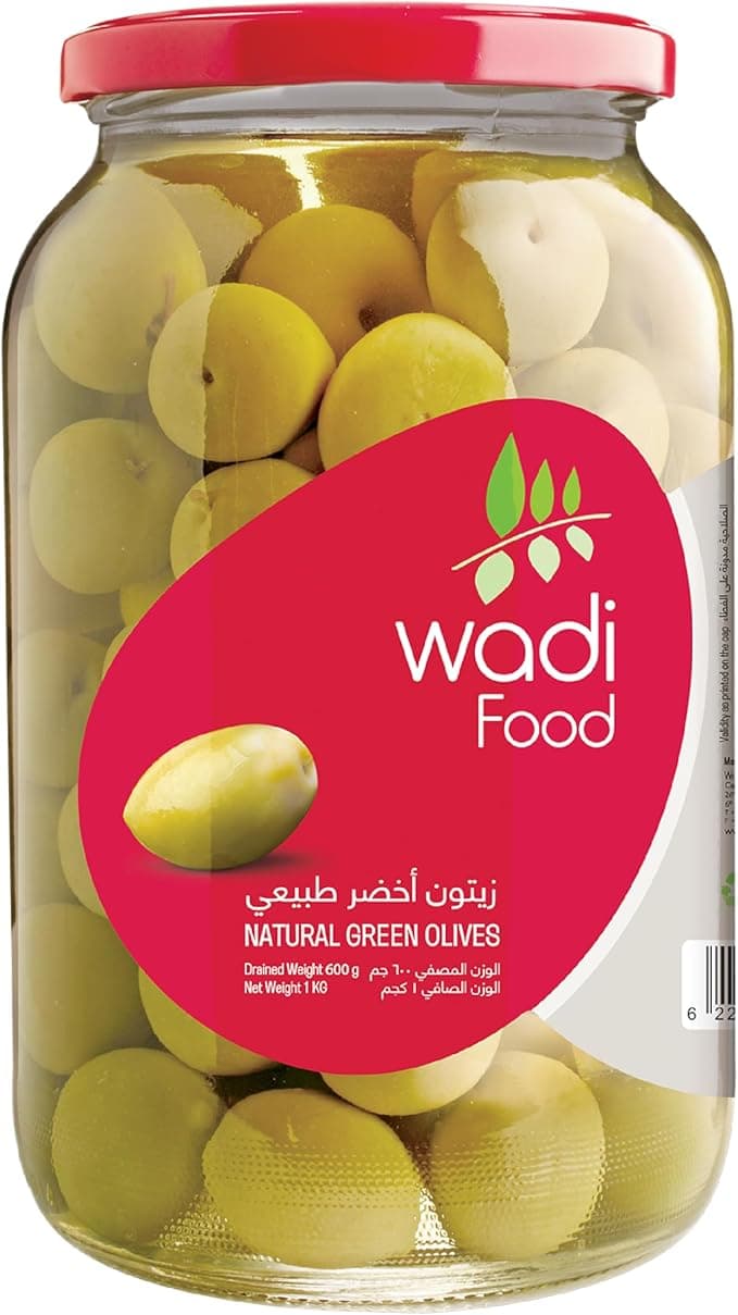 Wadi Food Green Olives 1Kg