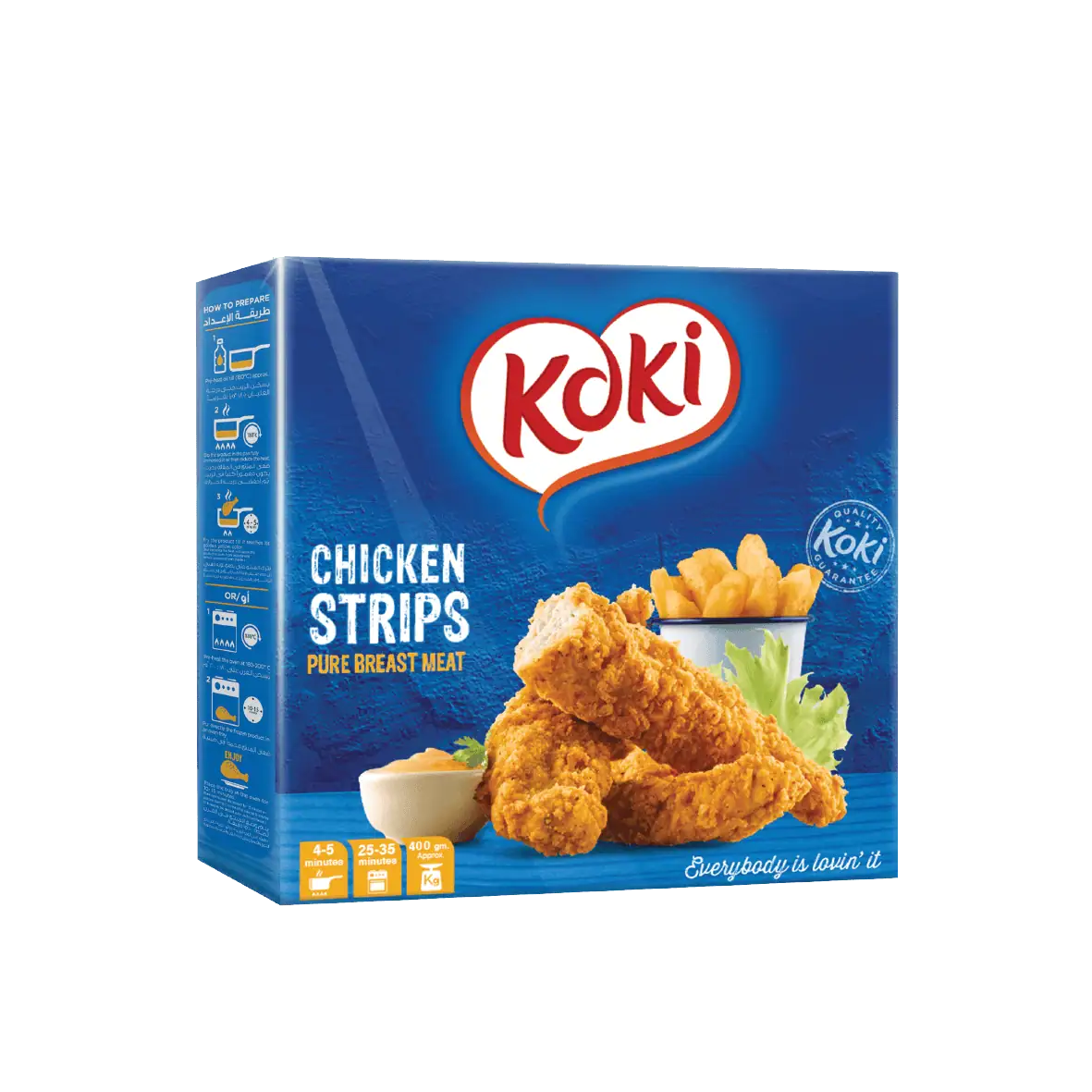 Koki Chicken Strips 400gm