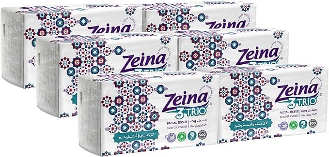 Zeina Tissues 500*6 Trio