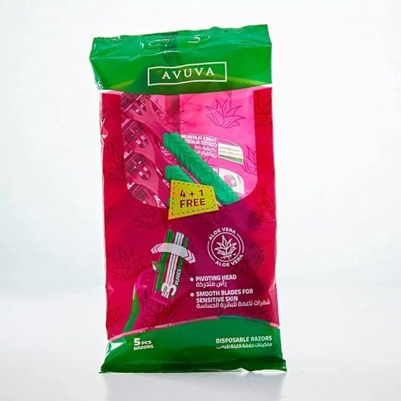 Avuva Premium Disposable Razor Pack Of 5