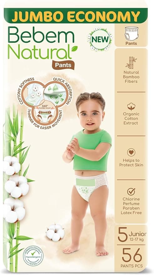 Bebem Natural diapers junior S5 - 58