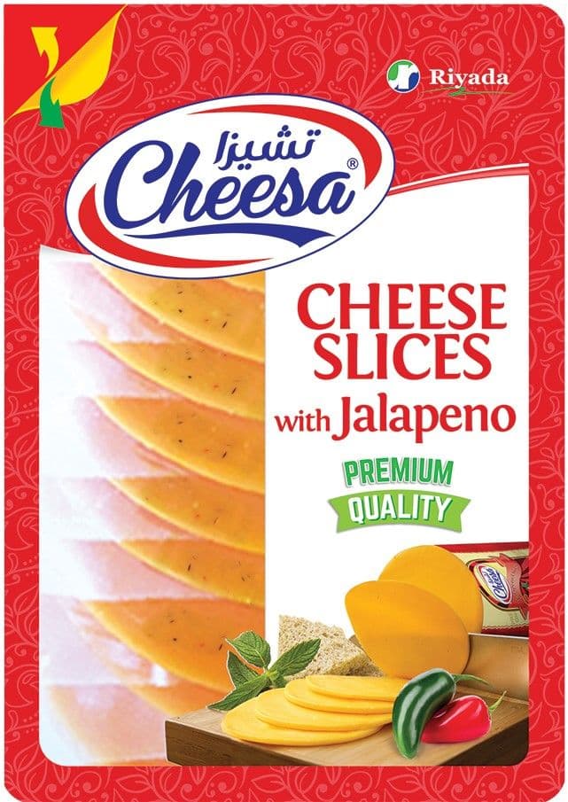 Cheesa Cheese Slices with Jalapeno 150 gram