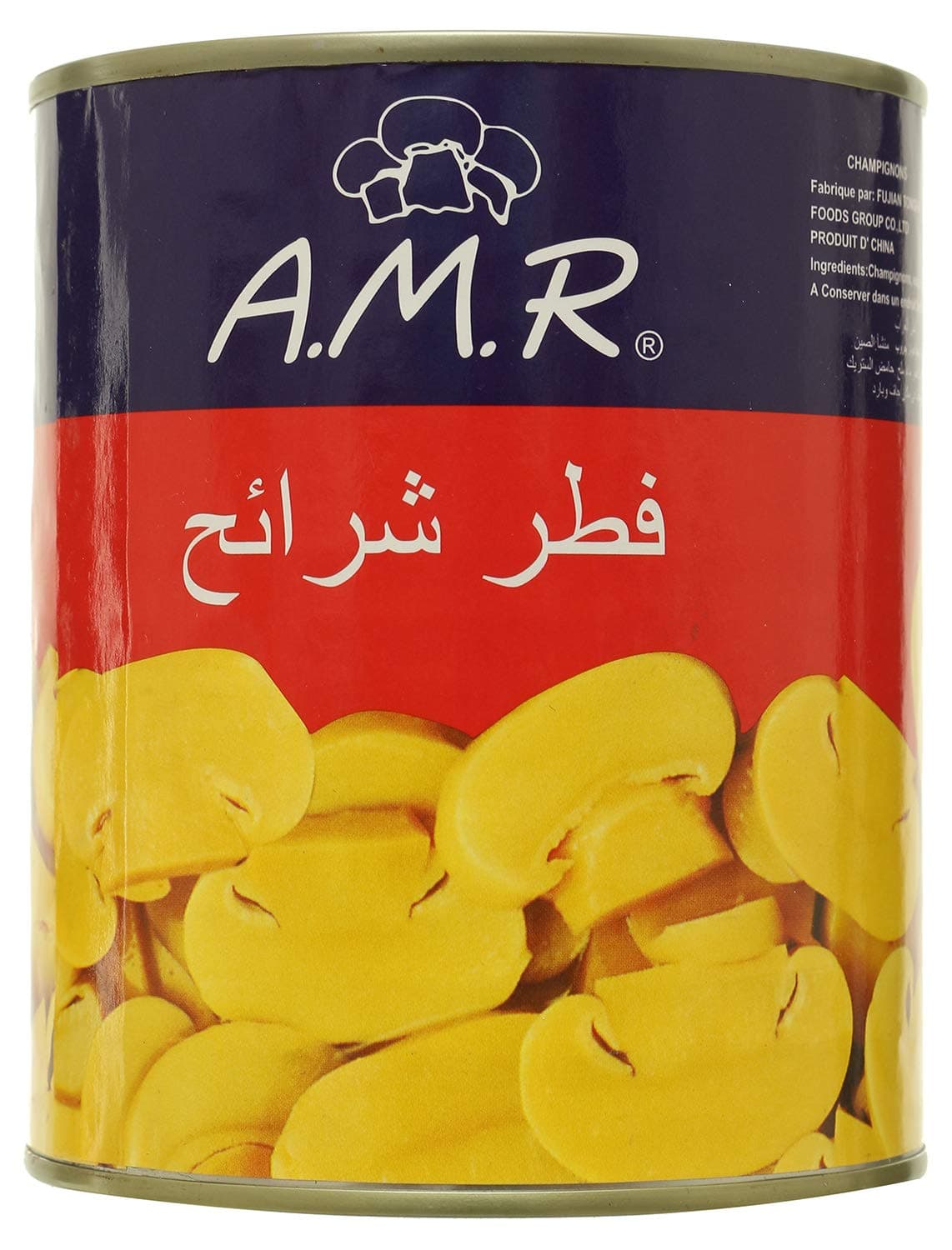 A.M.R  Sliced Mushroom 800gm