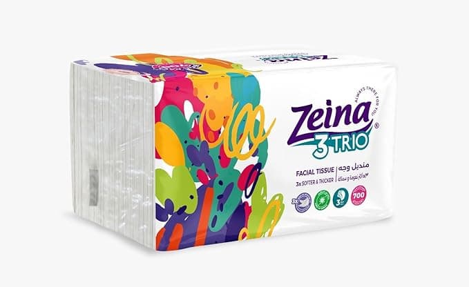 Zeina Tissues 500 Trio