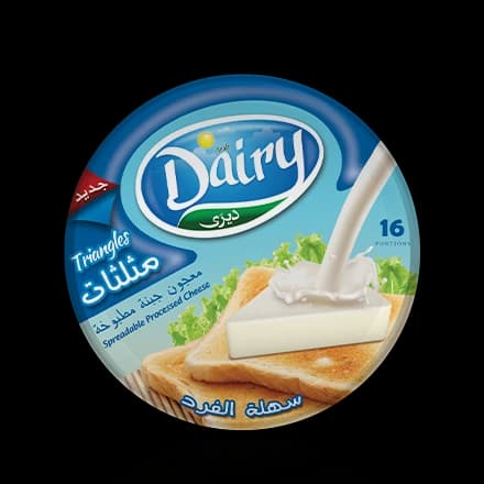Dairy triangle cheese 16 pieces