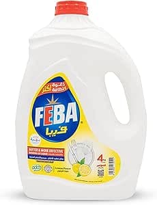 Feba Dishwashing Liquid 4 L