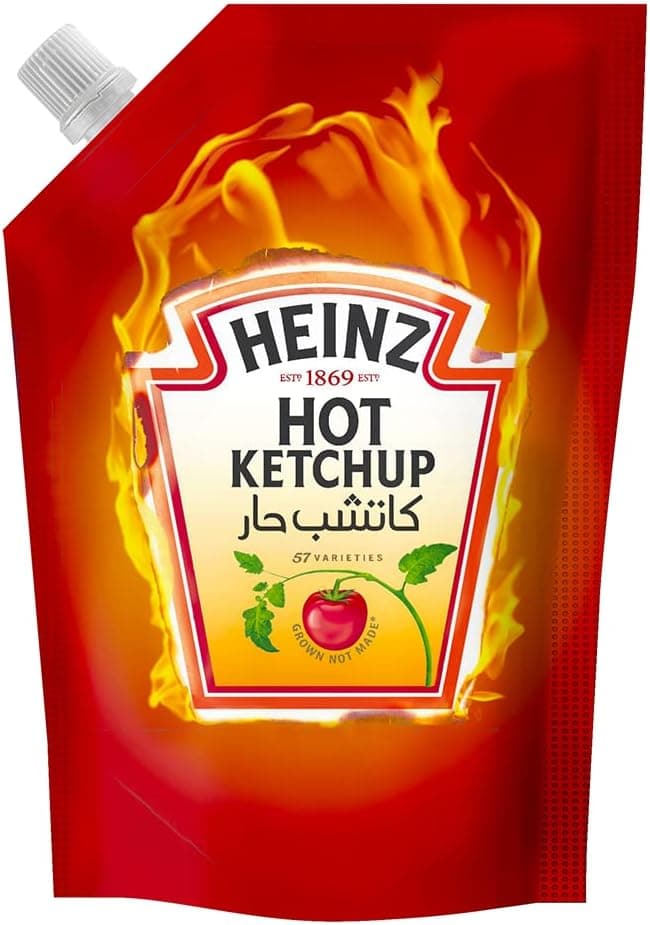 Heinz Tomato Hot Ketchup Doia Pack 285gm