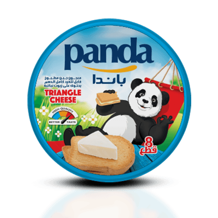 Panda triangle cheese 8p