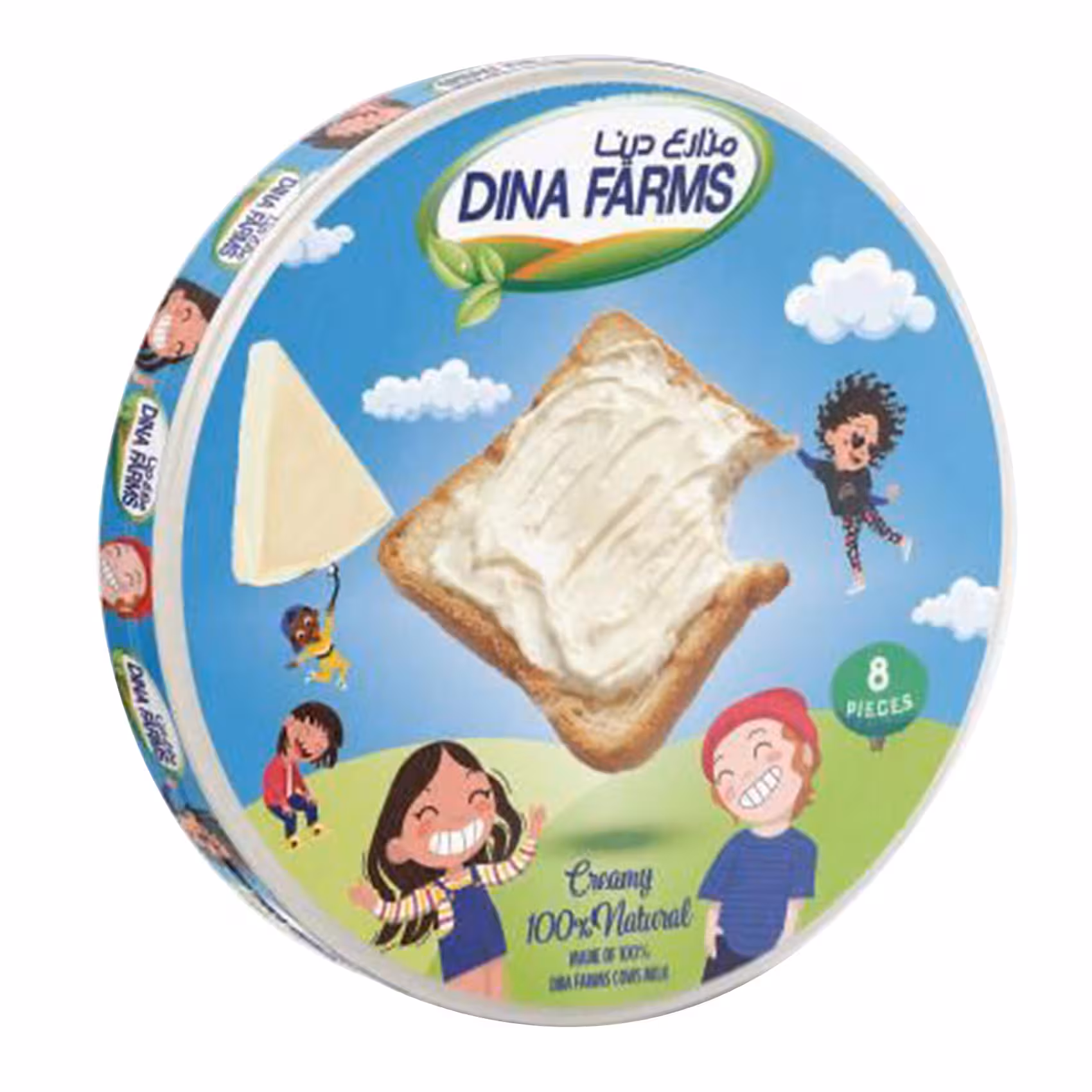 Dina Farms Triangle cheese 8p