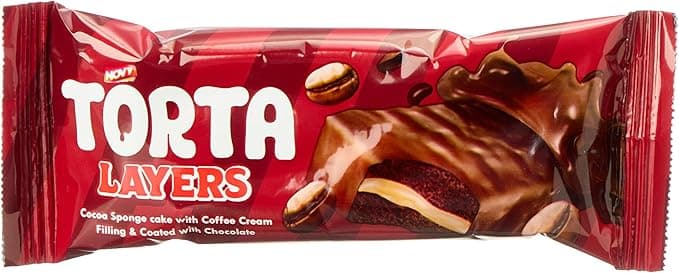 Torta cake coffee Coated with Chocolate