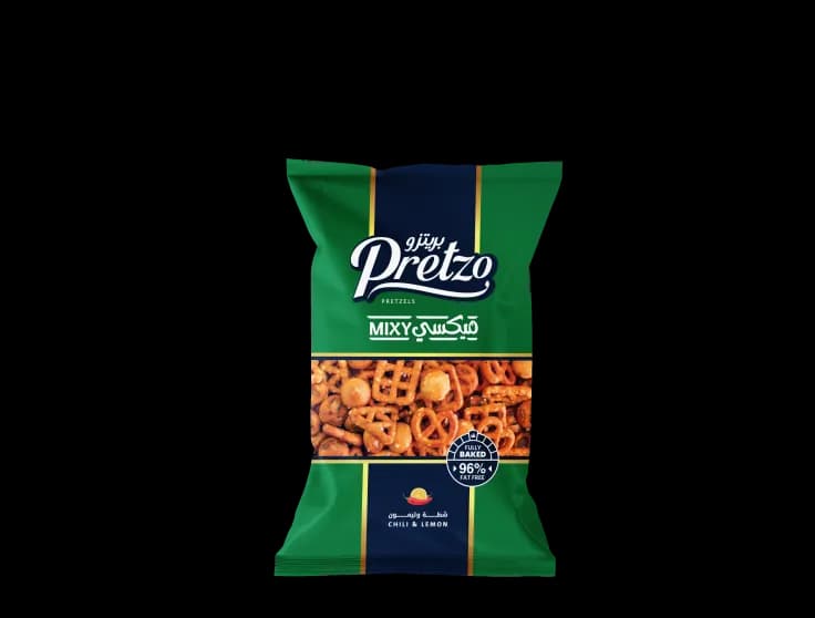 Pretzo Mixy Chili & Lemon 130-140gm