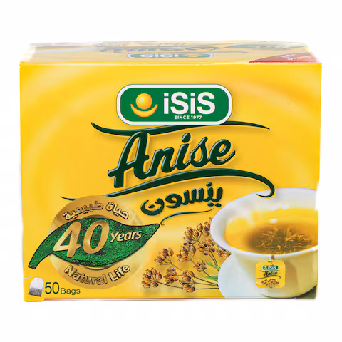 Isis Natural Herbal Anise 50 Sachets