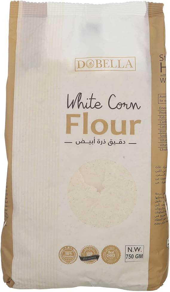 Ddobella White Corn Flour 750 gm