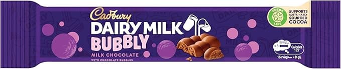 Cadbury Dairy Milk Bubbly Chocolate 24gm