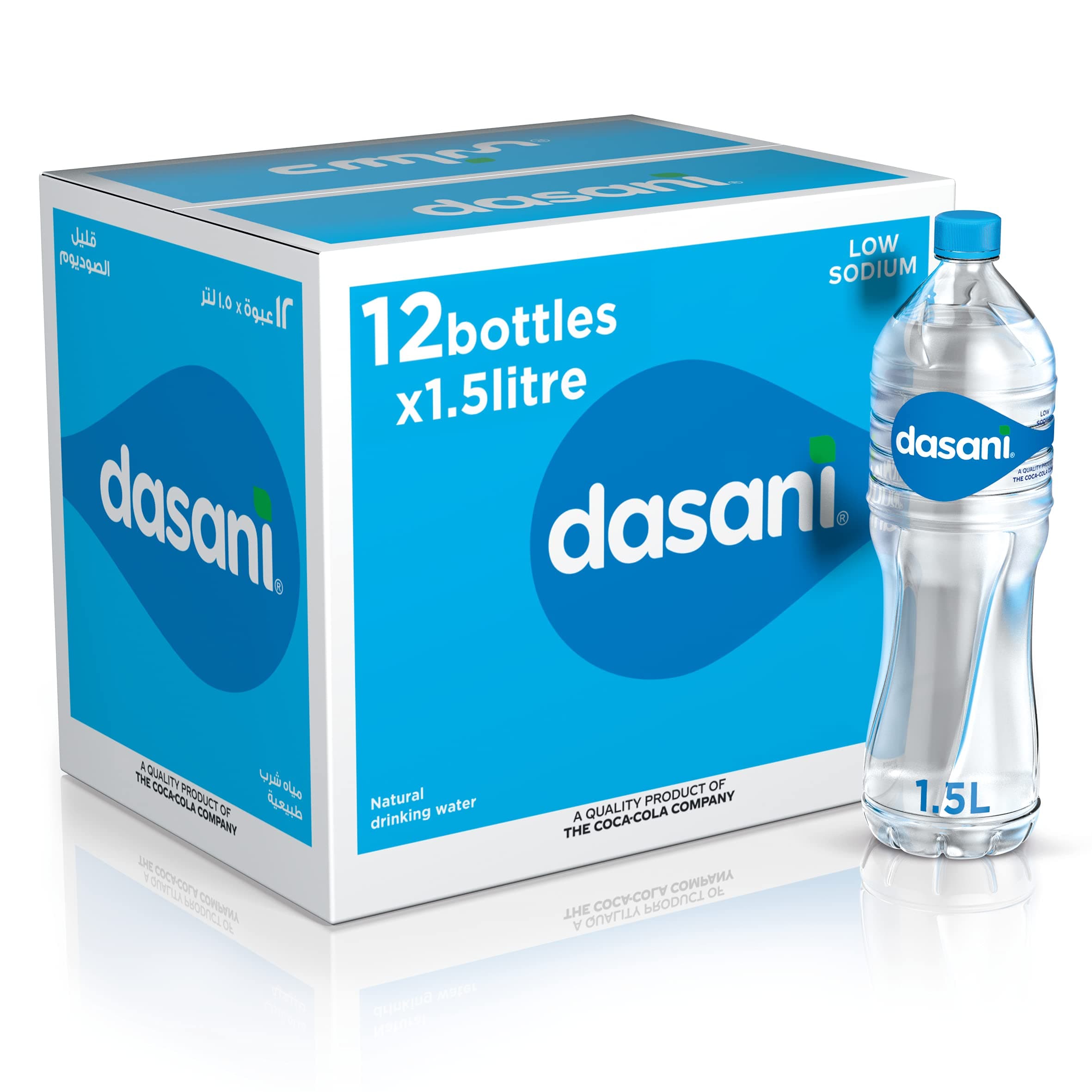 Water Box Dasani ( 12 bottles )