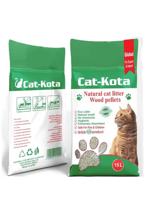 Catkota wooden litter ( 5L )