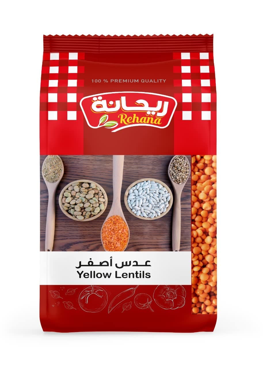 Rehana Yellow Lentils 500g