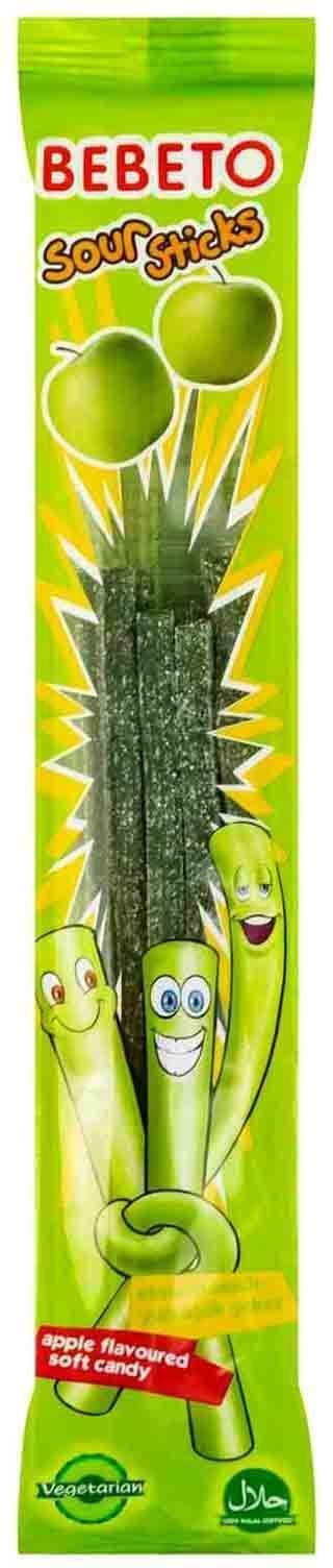 BEBETO sour sticks 30 gm Apple