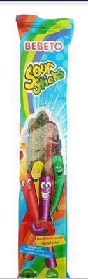 BEBETO sour sticks 30 gm Fruit mix