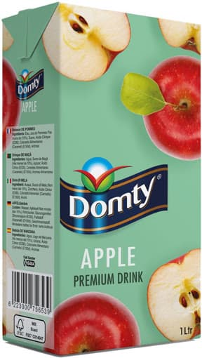 Domty Apple Juice 1L