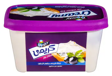 Domty Spread Cheese With Olives 380gm
