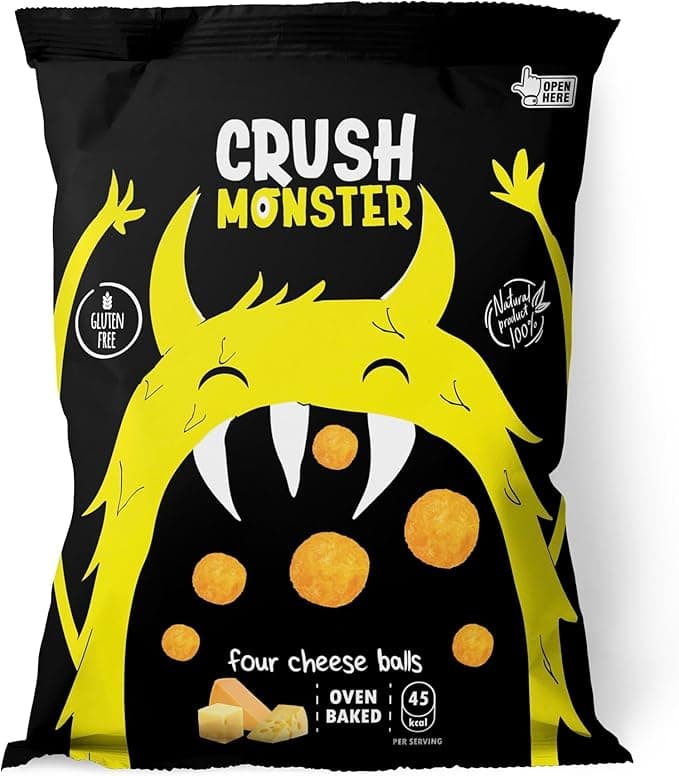 Crush Monster Four cheese 70 G.
