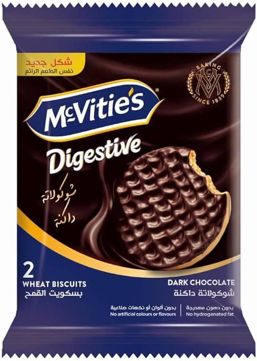 McVitie's Biscuit Dark Chocolate 28gm