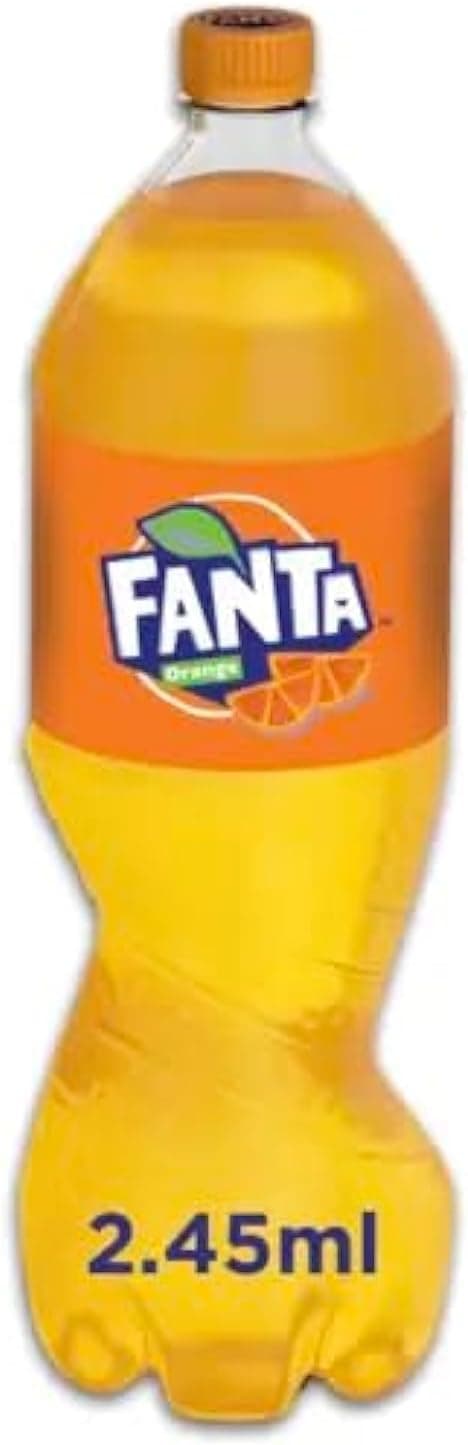 Fanta Orange Plastic Bottle 2.45L