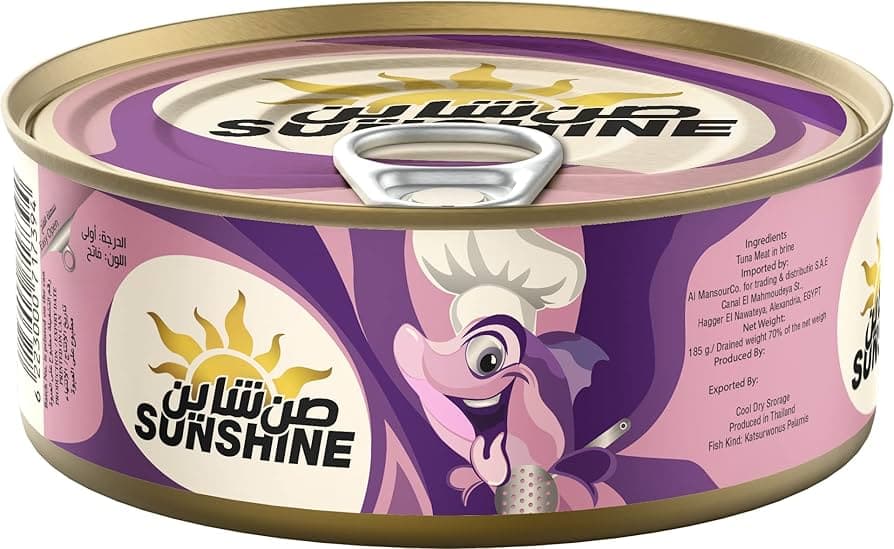 Sunshine Tuna Chunks Die - Easy Open 185gm