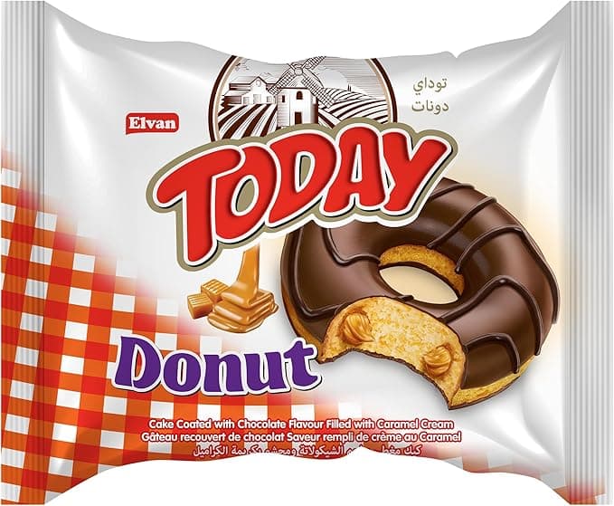 Today Dounut coated with Caramel