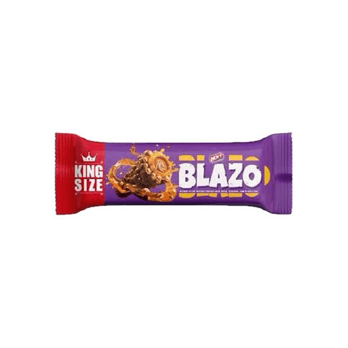 Blazo King Size Wafers Coated with Caramel and Chocolate