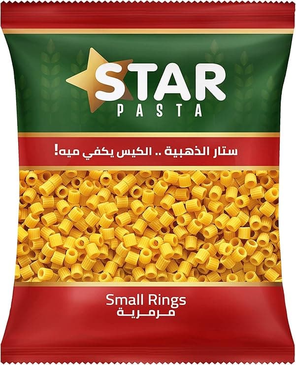Star pasta small rings 400g