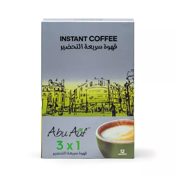 Abu Auf Instant Coffee 3*1 18 gm