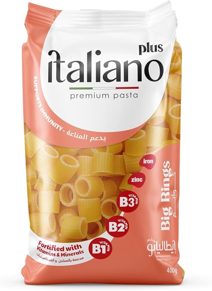 Italiano  Big Rings Pasta 400 gm