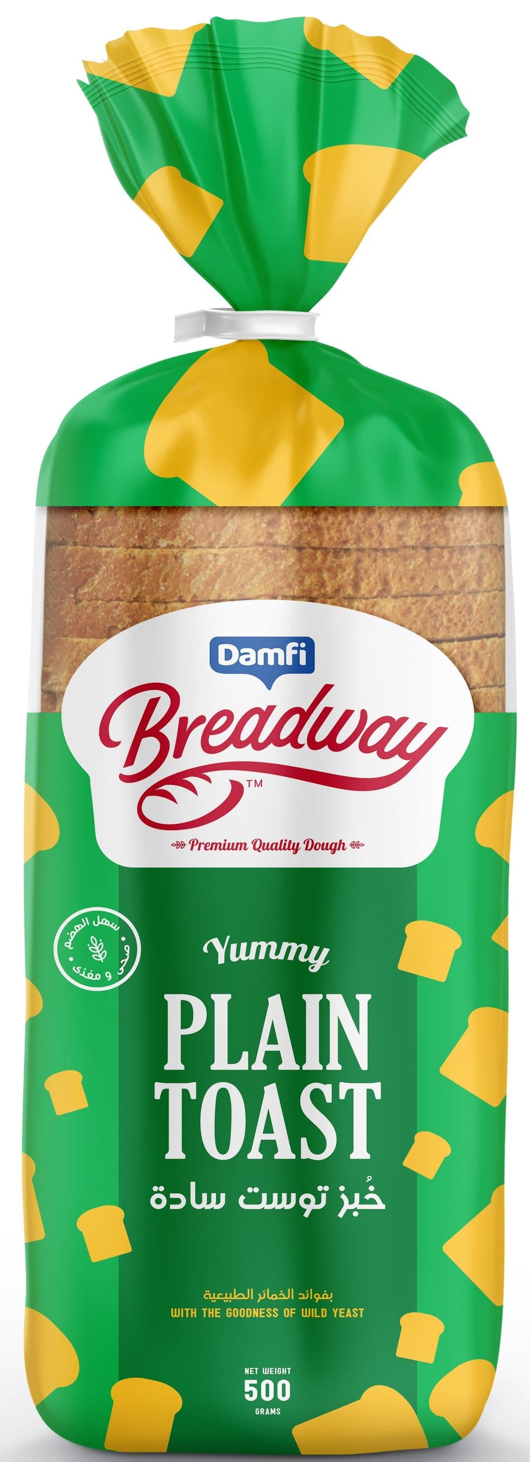 Breadway Plain Toast 500 GM
