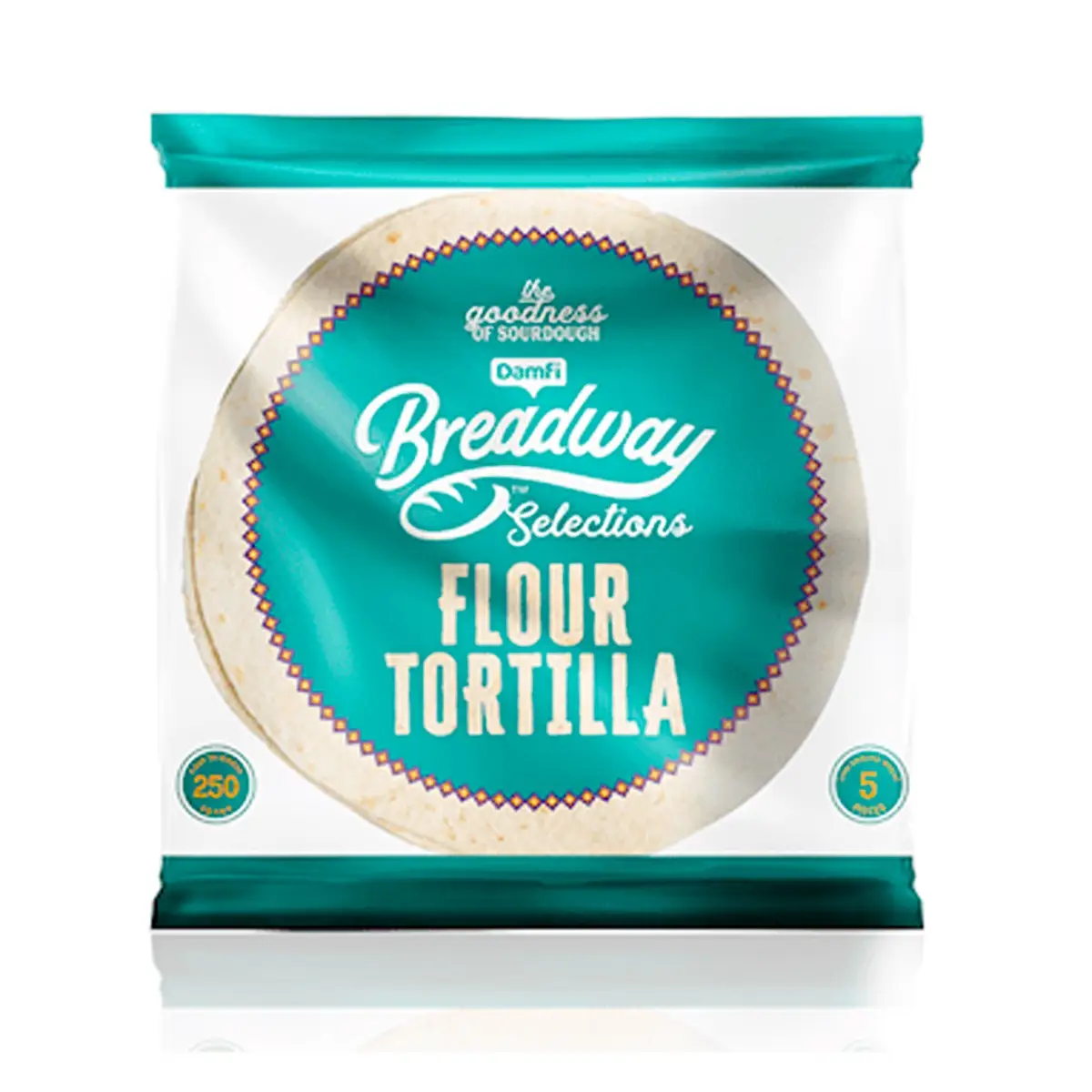 Breadway Flour Tortilla 5 Pcs