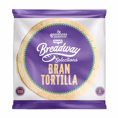 Breadway Tortilla Brown 5 Pcs