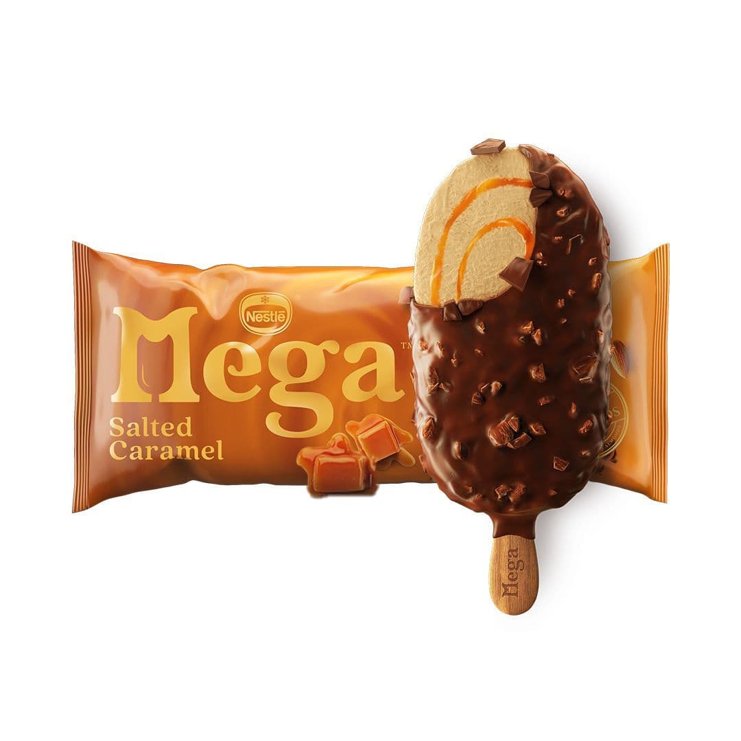 Mega Ice Cream Salted Caramel 85Ml