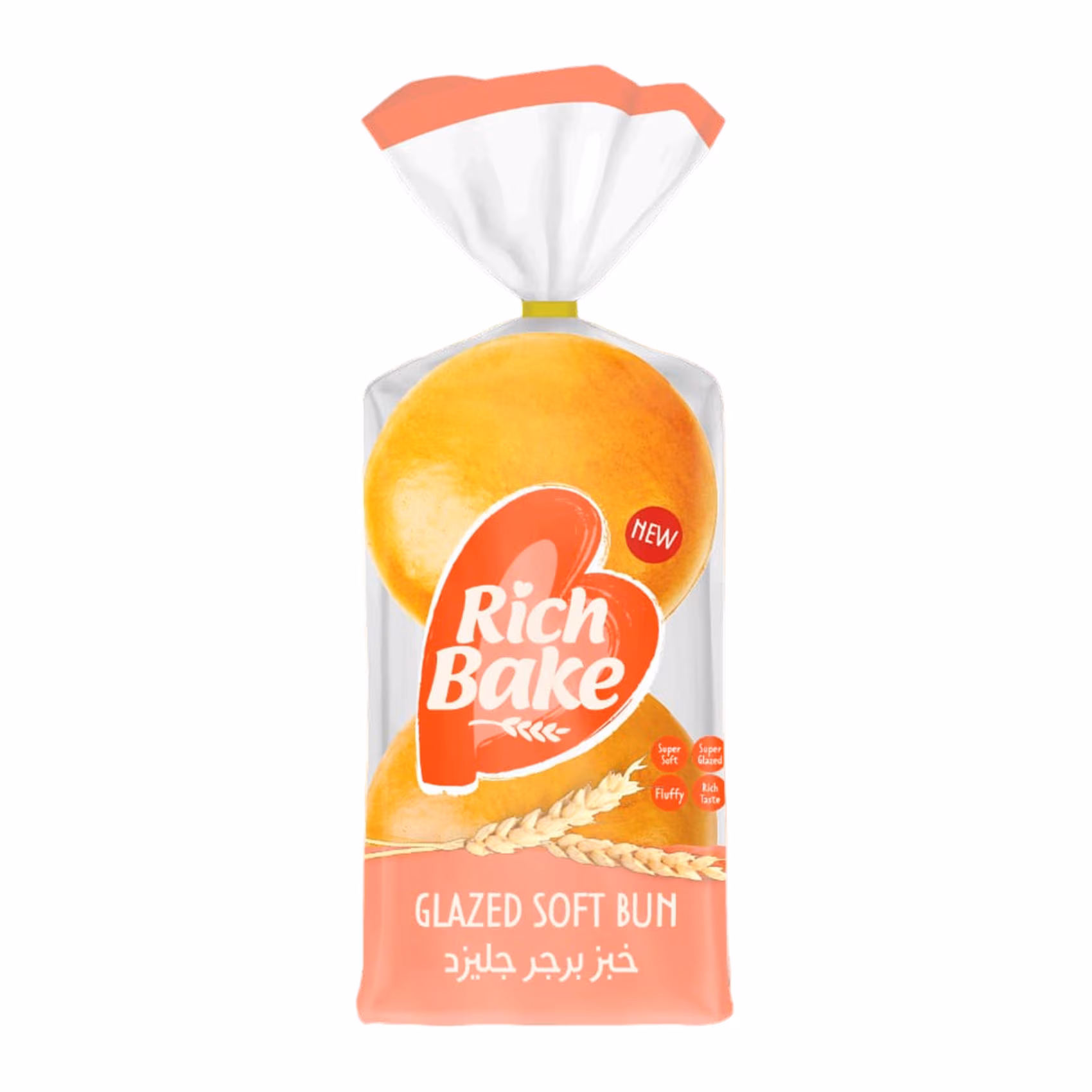 Rich Bake Bread Hamburger 240GM