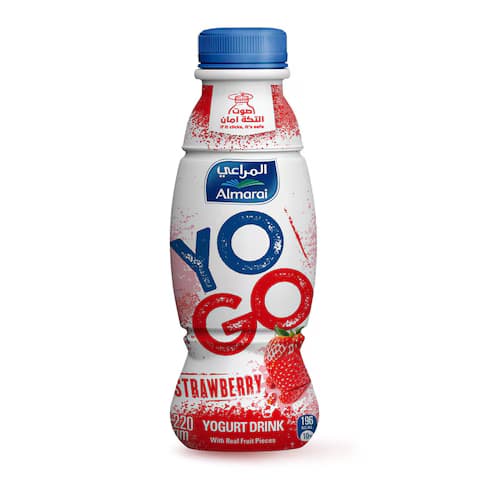 Almarai Yogo yogurt Drink Strawberry 220 ML