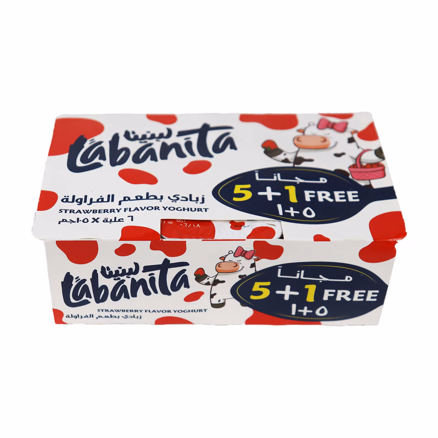 Labanita Strawberry Yoghurt 105gm 6p