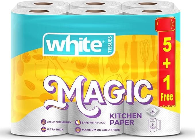 White Magic Toilet 6 rolls